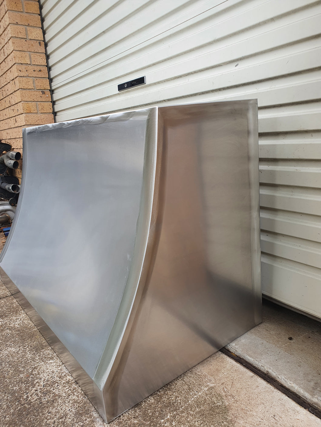 aluminium sheet metal range hood